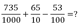 Question title