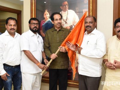 Former Corporator Sharad Pawar was entered in shivsena during 2016 BMC Local election