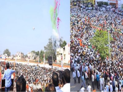 आदित्य ठाकरेंच्या औरंगाबाद दौऱ्यात शिवसैनिक आणि शेतकऱ्यांची तुफान गर्दी, शिंदे गटातील आमदारांवर जोरदार हल्लाबोल