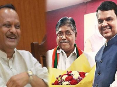 देवेंद्र फडणवीस दबंग नेता | 100 अजित पवार खिशात घेऊन फिरतात – चंद्रकांत पाटील