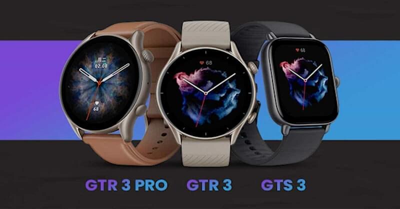 Amazfit Launches GTR 3 Smartwatch Series