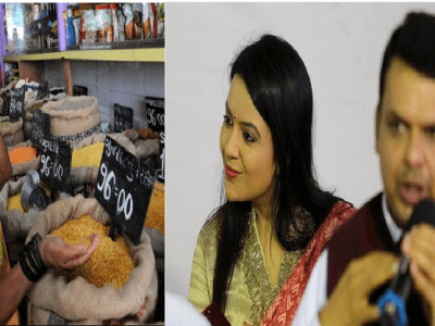 उच्चांकी महागाईत अमृता फडणवीस यांचा पुणेकरांना अजब सल्ला | कोरोनाचे नियम पाळून खूप शॉपिंग करा