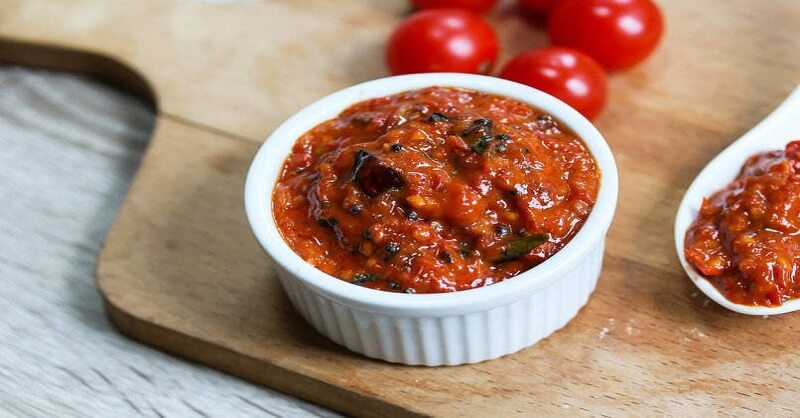 Andhra style tomato Chutney recipe