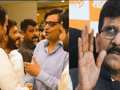 अर्णब गोस्वामीसारख्यांना पोलिसांनी तेव्हा कोणाच्या हुकूमाने वाचविले? – संजय राऊत