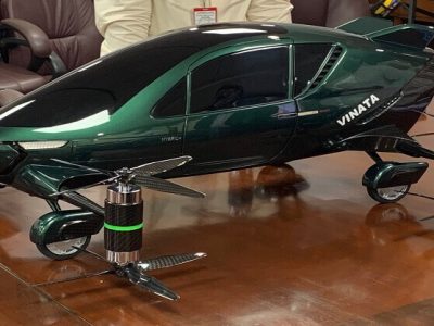 Hybrid Flying Car | केंद्रीय नागरी उड्डयन मंत्री ज्योतिरादित्य शिंदे यांच्यासमोर फ्लाइंग कारचे मॉडेल सादर