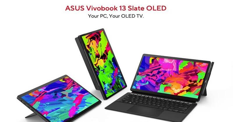 Asus Vivobook 13 Slate OLED 2 in 1 Laptop