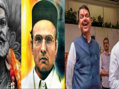 भाजपच्या राष्ट्रीय प्रवक्त्याने शिवछत्रपतींना माफीवीर म्हटलं तरी राज्य भाजप शांत, तर सावरकरांसाठी रस्त्यावर उतरलेल्या मनसेचा डिजिटल निषेध