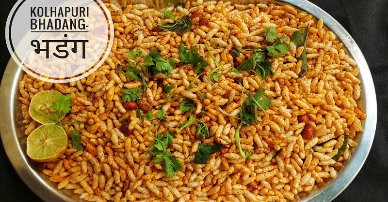 Bhadang recipe in Marathi