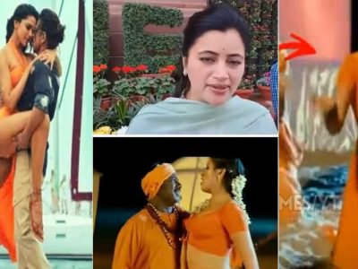 हे काय? पठाण सिनेमावरील टिपणीनंतर नवनीत राणांचा भगव्या वस्त्रातील तो अश्लील डान्स व्हिडिओ व्हायरल, सोबत भगवादारी साधू