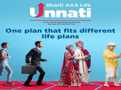 Bharti AXA Life Unnati Policy | या पॉलिसीत मिळेल 100 वर्षांपर्यंत हमी उत्पन्न आणि लाईफ कव्हर