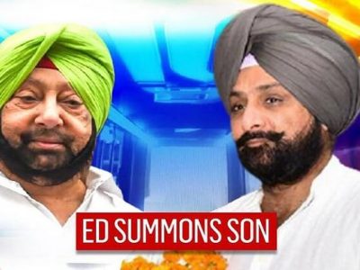 ED’च्या रडारवरील अमरिंदर यांचे पुत्र आणि समर्थक 26 आमदारांना गुजरात वॉशिंग पावडरने स्वच्छ करण्याची तयारी सुरु?