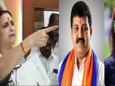 पूजा चव्हाण प्रकरण, भाजपची सत्ता येताच याच प्रश्नावर चित्रा वाघ यांनी पत्रकारांना दम भरला, म्हणाल्या ‘सुपारी घेऊन प्रश्न विचारतात’