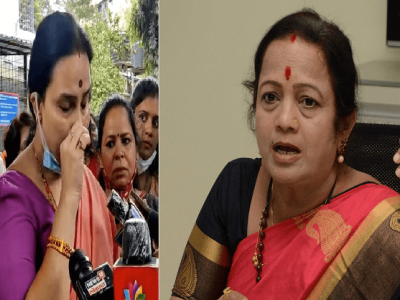 खोटं रडून दाखवता, आता ताईंगिरी कुठे गेली? | फोन बंद का? | किशोरी पेडणेकर यांनी चित्रा वाघ यांना झापलं