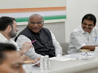 Congress CWC Meeting | पाच राज्यांच्या विधानसभा निवडणुकांच्या पार्श्वभूमीवर काँग्रेस अ‍ॅक्शन मोडमध्ये, सीडब्ल्यूसी बैठक हैदराबादमध्ये