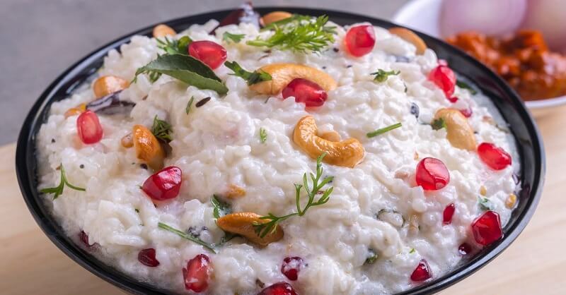 benefits of curd rice