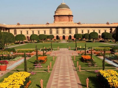 Delhi Mughal garden in Rashtrapati Bhavan open for all
