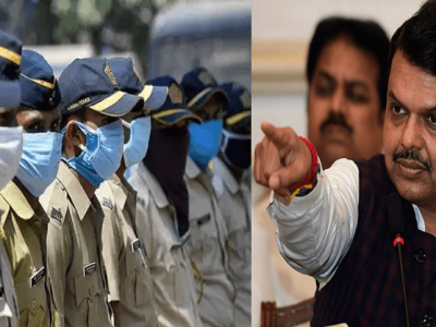 मुंबई पोलिसांचे थोबाड काळे झाले | फडणवीसांच्या वक्तव्यावरून पोलीस वसाहतींमध्ये संताप
