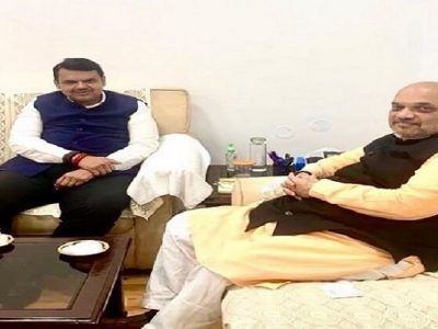 भाजपच्या कोअर कमिटीच्या बैठकीत अजित पवारांविरोधात ठराव मांडण्यापूर्वी मोदी-शहा आणि फडणवीसांची भेट
