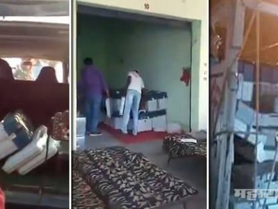 खासगी वाहनं व दुकानांमध्ये ईव्हीएम सापडली; फेरफार होत असल्याचा संशय