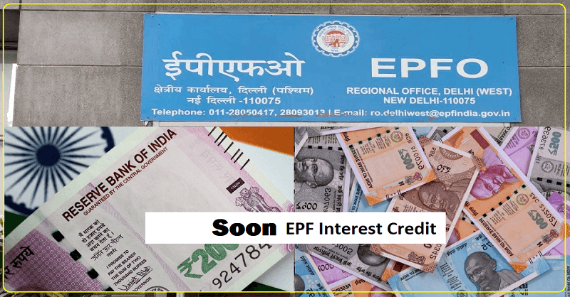 EPFO Interest Credit To PF Accounts