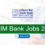 EXIM Bank Recruitment 2022