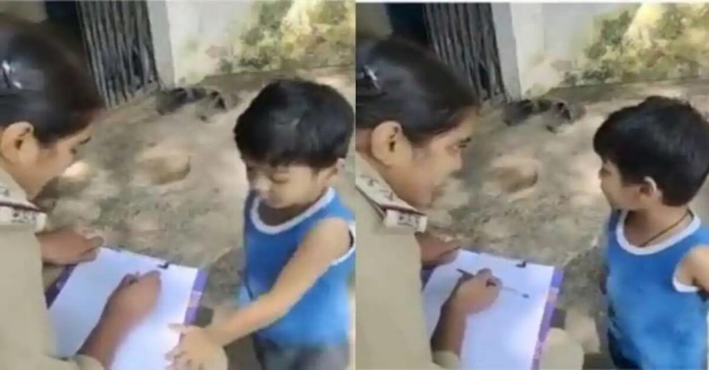 Funny-Video-Viral-of-little-boy-complain-against-his-mother-at-police-station (1)