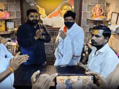 सदिच्छा भेटीआडून भाजप मनसे पदाधिकाऱ्यांना गळाला लावणार? | भाजप आमदार मनसे शाखेत