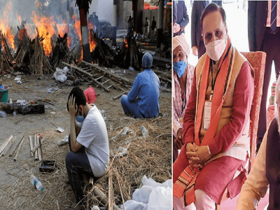 गुजरातमध्ये कोरोना मृतांच्या आकड्यांची खोटी माहिती? 1.23 लाख मृत्यूचे दाखले वितरित अन कोरोनाने मृत्यूचा आकडा 4218