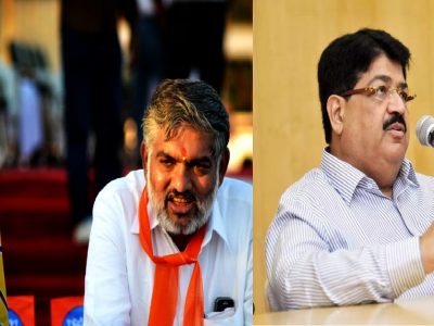 गुजरात भाजपचे उमेदवार मुलुभाई बेरा यांचा उमेदवारी अर्ज भरताना रिलायन्स ग्रुपच्या डिरेक्टरची उपस्थिती, अनेकांना आश्चर्य