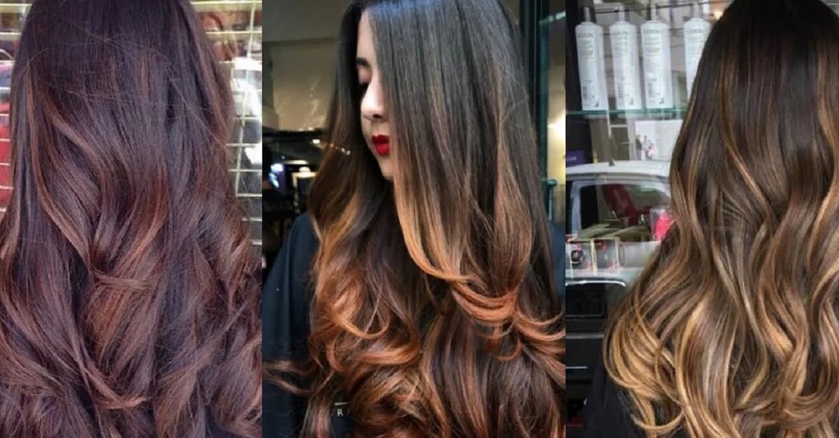 colored hair