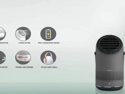 Portable Electric Fan | कडक उन्हाळ्यात AC सारखा थंड गारवा देईल हा मिनी कूलर, किंमतही कमी, कुठेही कॅरी करा