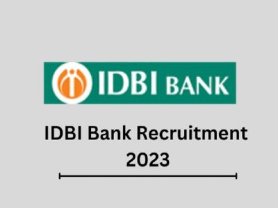 IDBI Bank Recruitment 2023 | आयडीबीआय बँकेत 600 जागांसाठी भरती, पगार 63,840 रुपये, असा ऑनलाईन अर्ज करा