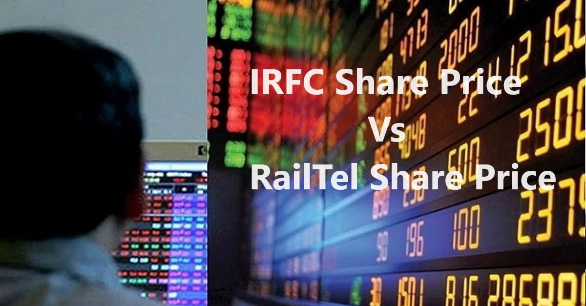 IRFC Vs RailTel Share