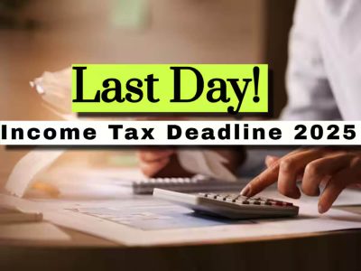 ITR Filing Last Date | मोठी बातमी! आयकर रिटर्न भरण्याची अंतिम तारीख वाढली, आता 31 जुलै नाही हि आहे डेडलाइन ITR Filing Last Date | मोठी बातमी! आयकर रिटर्न भरण्याची अंतिम तारीख वाढली, आता 31 जुलै नाही हि आहे डेडलाइन
