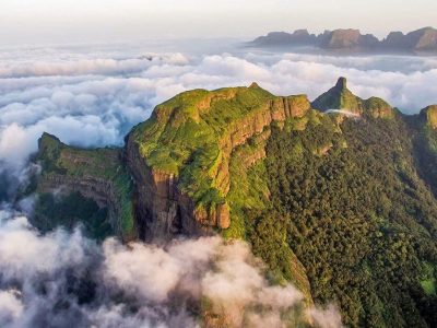 Incredible India Ratangad Fort | महाराष्ट्रातील रतनगड किल्ला 400 वर्ष जुना, ट्रेकिंगसाठी सर्वोत्तम ठिकाण