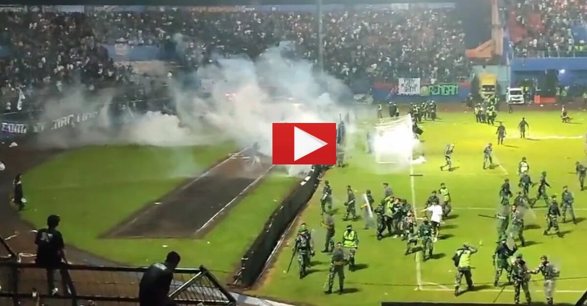 football match in Indonesia