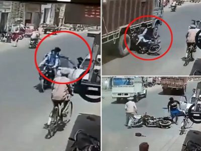 Viral Video | प्रवासात कारचा उघडताना विशेष काळजी घ्या, तुमचं नाही पण इतरांचं काय होऊ शकतं त्याचा धक्कादायक व्हिडिओ पहा