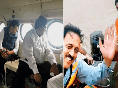 आम्ही पूरग्रस्त भागात अनेक वेळा पाण्यात बसून निर्णय करायचो | तुम्हीही डायरेक्ट फिल्डवर उतरा- चंद्रकांत पाटील