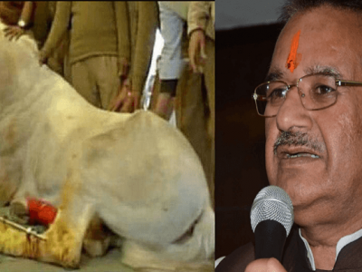 शक्तिमान घोड्याचे क्रूरपणे पाय तोडणाऱ्या भाजप आमदारचं आता महिलांप्रति धक्कादायक विधान