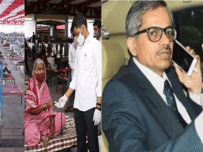 राष्ट्रवादीच्या आमदाराने उभारलेल्या कोविड सेंटरची योगी सरकारला भुरळ | मुख्य सचिवांची आ. निलेश लंकेशी चर्चा