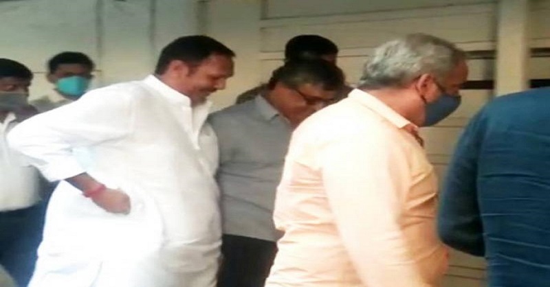 BJP MP Udayan Raje Bhosale, Krishnakunj, MNS president Raj Thackeray