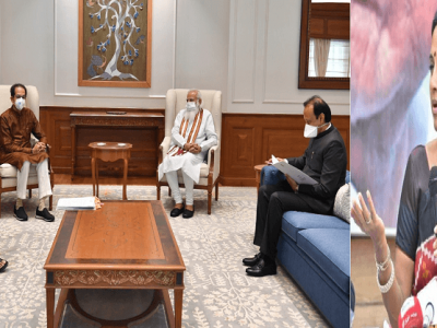 मुख्यमंत्री, उपमुख्यमंत्री, चव्हाणांनी दिल्ली भेटीत मोदींना ५०% आरक्षण रद्द करण्याची मागणी केलेली | पण केंद्राने अर्धच काम केलं