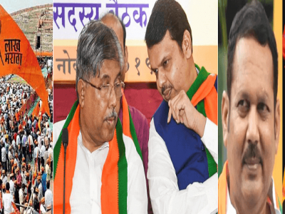 मराठा समाजाच्या आंदोलनात भाजपचा सक्रिय पाठिंबा | पक्षीय स्वरूपाने समाजात उभी फूट पडण्याची भीती – सविस्तर वृत्त