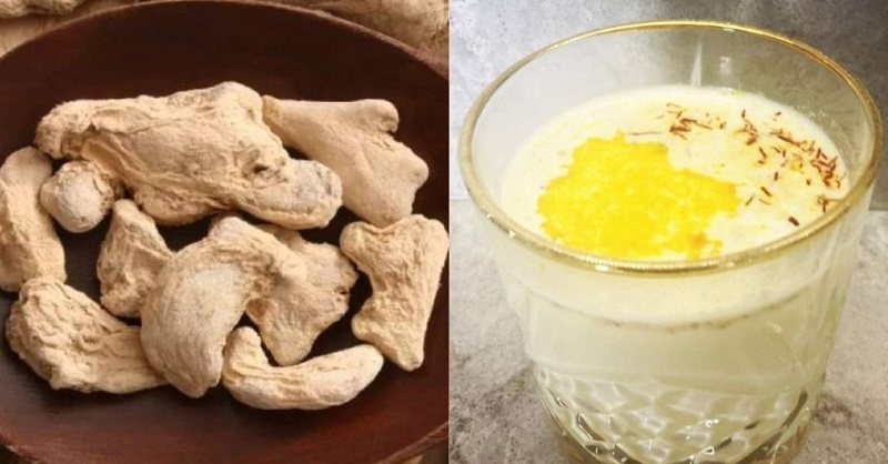 Milk with Dry Ginger benefits