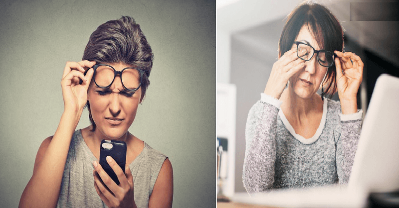 Myopia symptoms in Marathi