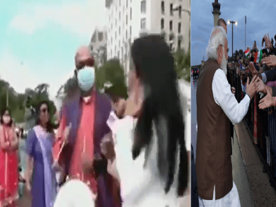VIDEO | मोदींचा अमेरिका दौरा | मोदींच्या स्वागतासाठी ‘मॅनेज’ लोकं जमवली | अमेरिकेत ऑन कॅमेरा पोलखोल झाली