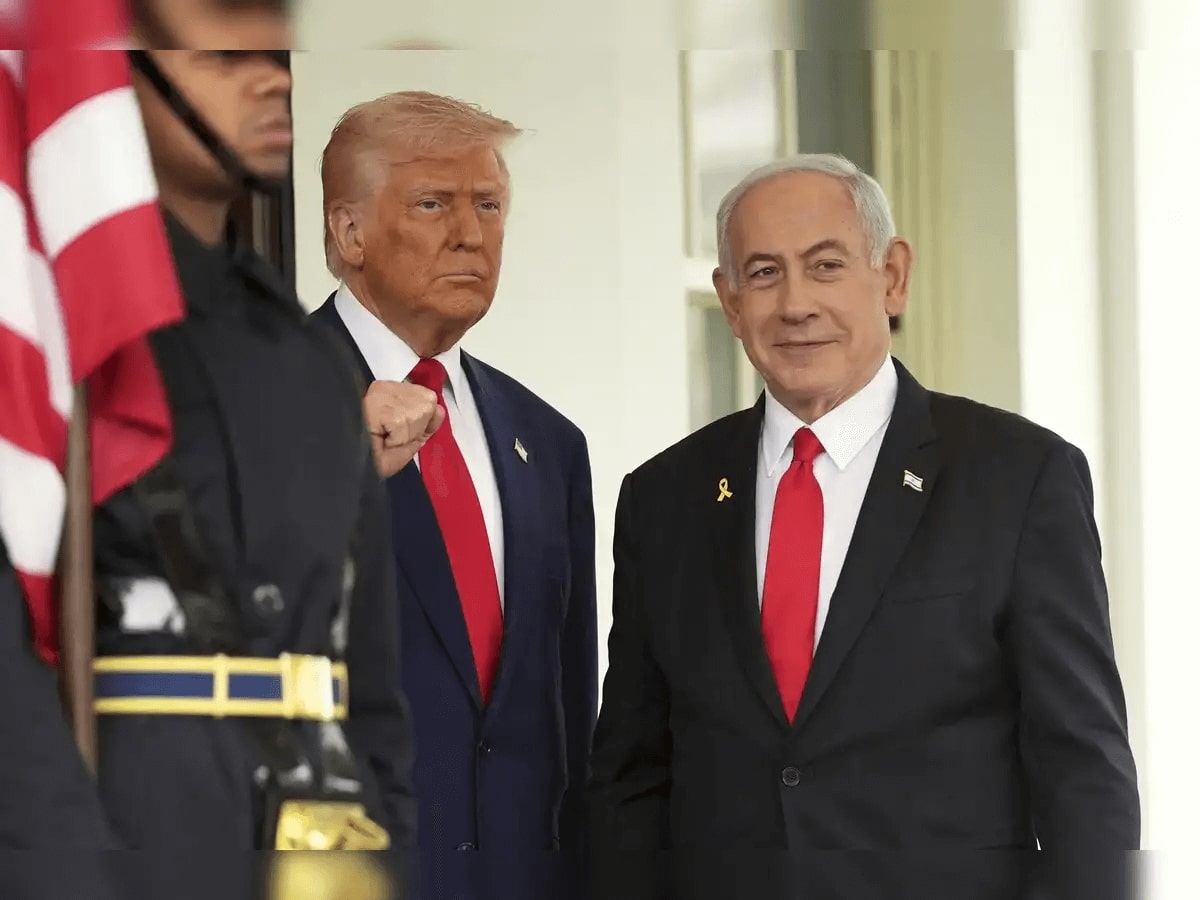 Netanyahu US Visit | अचानक अमेरिकेत आले प्रधानमंत्री बेंजामिन नेतन्याहू, काहीतरी मोठ होण्याची शक्यता? Netanyahu US Visit | अचानक अमेरिकेत आले प्रधानमंत्री बेंजामिन नेतन्याहू, काहीतरी मोठ होण्याची शक्यता?