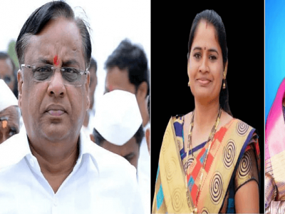 विजय औटींना महिला सरपंचानी झापले | आमदार निलेश लंकेविरोधातील टिकेवरून जोरदार निशाणा
