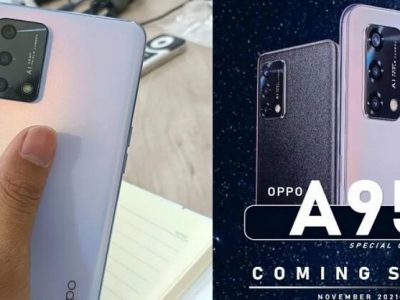 Oppo A95 4G official Renders Leaked | ओप्पो A95 4G’चे रेंडर्स लीक | एमोलेड डिस्प्ले