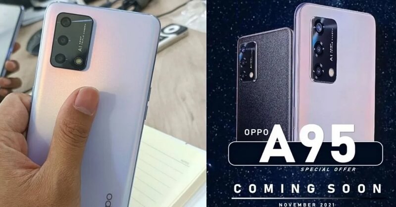 Oppo A95 4G official Renders Leaked